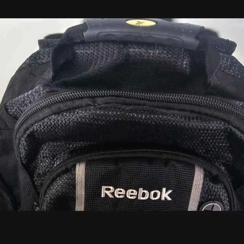 REEBOK Black/Gray Backpack / Bookbag